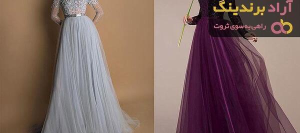 عکس لباس مجلسی زنانه یقه باز