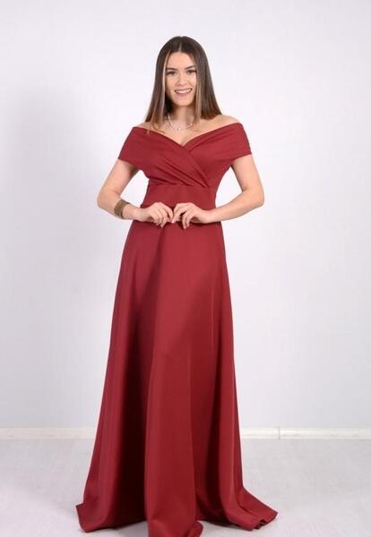 عکس لباس مجلسی زنانه یقه باز