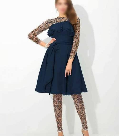 عکس لباس مجلسی زنانه یقه باز