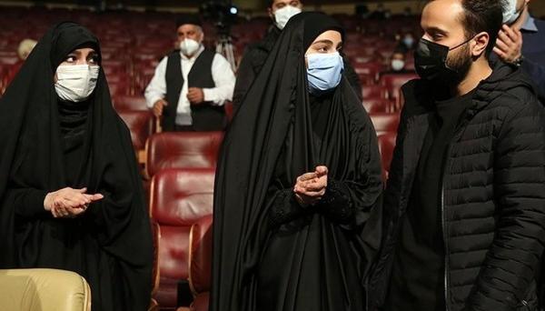 عکس حاج قاسم با فرزندان شهدا