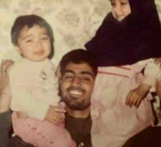 عکس حاج قاسم با فرزندان شهدا