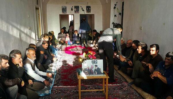 عکس عزاداری در خانه
