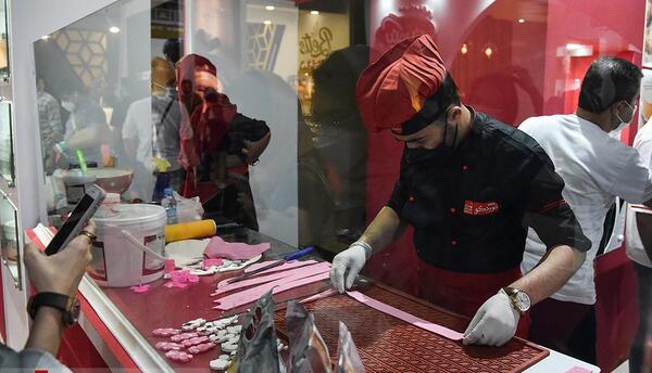 عکس نمایشگاه شکلات