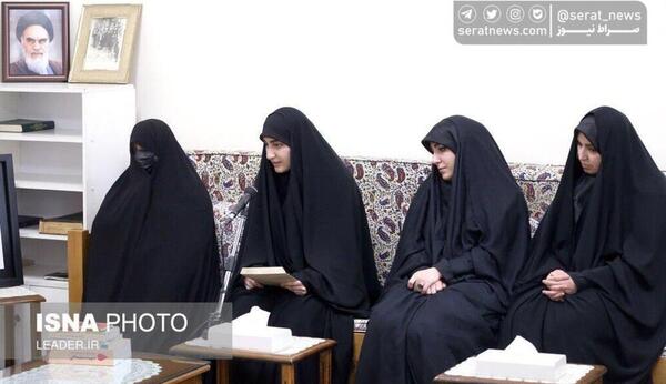 عکس تصویر شهید سلیمانی با رهبر
