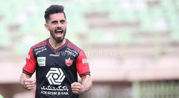 عکس امید عالیشاه در پرسپولیس