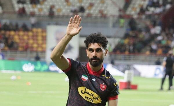 عکس امید عالیشاه در پرسپولیس