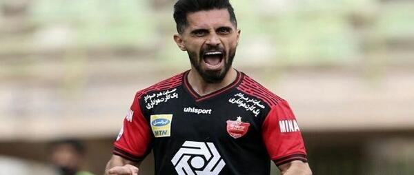عکس امید عالیشاه در پرسپولیس
