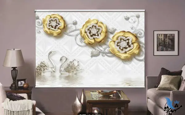 عکس نقاشی فانتزی گل رز