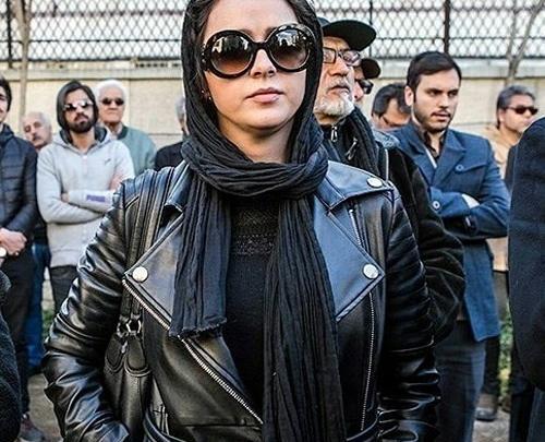 عکس ترانه علیدوستی با عینک دودی
