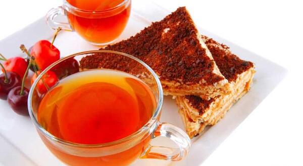 عکس چای و شیرینی