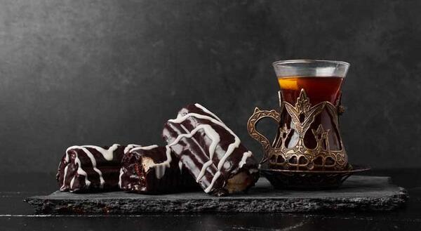 عکس چای و شیرینی