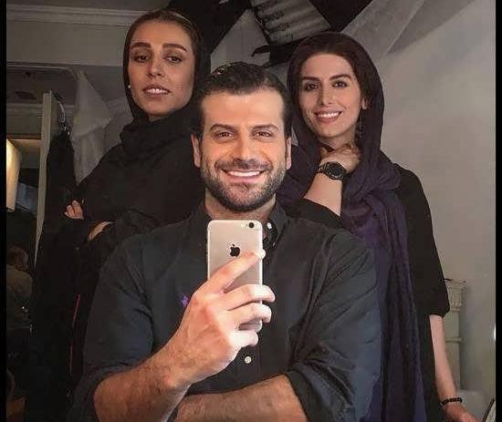 عکس روزبه حصاری و فرزندش
