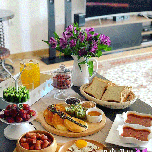 ایده عکس صبحانه