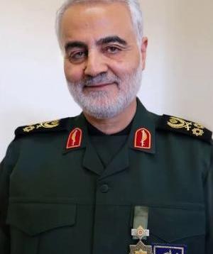 عکس سلیمانی در جنگ