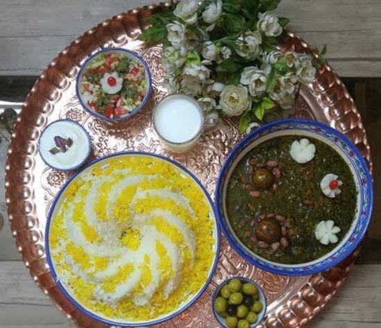 عکس قورمه سبزی مجلسی