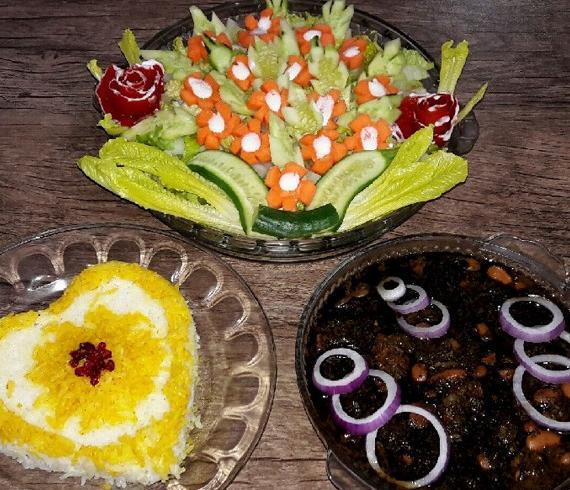 عکس قورمه سبزی مجلسی