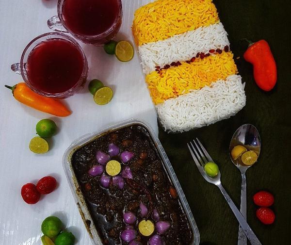 عکس قورمه سبزی مجلسی