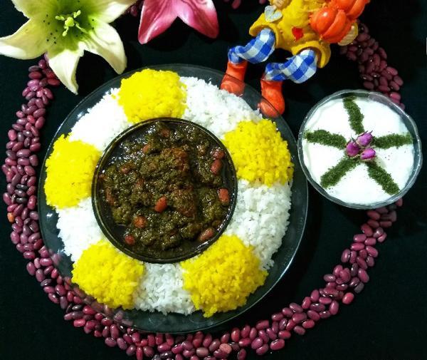 عکس قورمه سبزی مجلسی