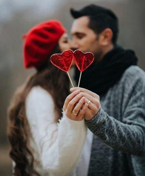 عکس تولد دونفره عاشقانه