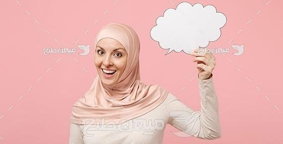 عکس دختر با لبخند جذاب