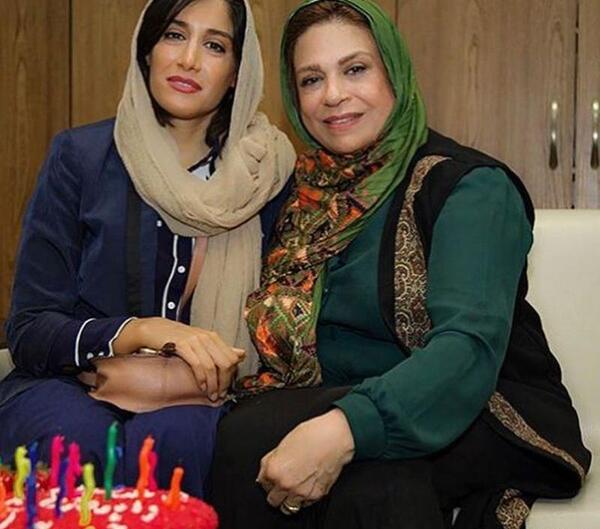 عکس آزاده اسماعیل خانی و همسرش