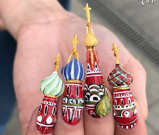 عکس ناخن عجیب