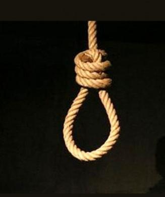 عکس دختر و طناب دار