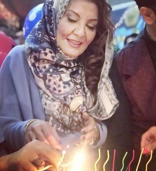 عکس تولد زهره حمیدی