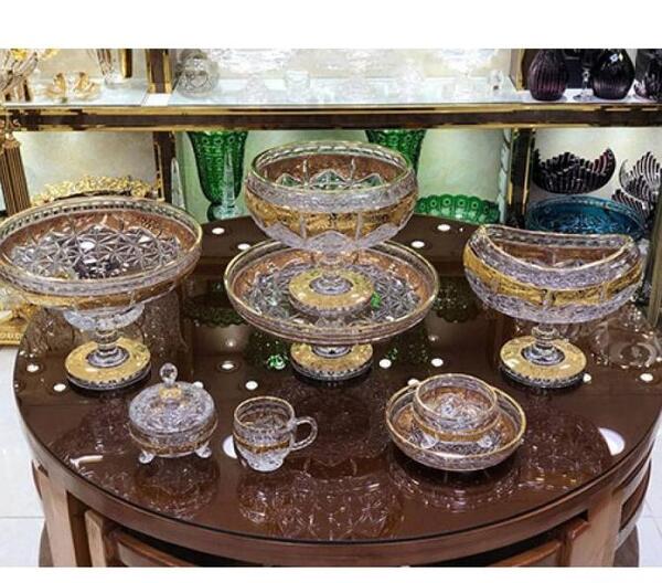 عکس ظروف کریستال