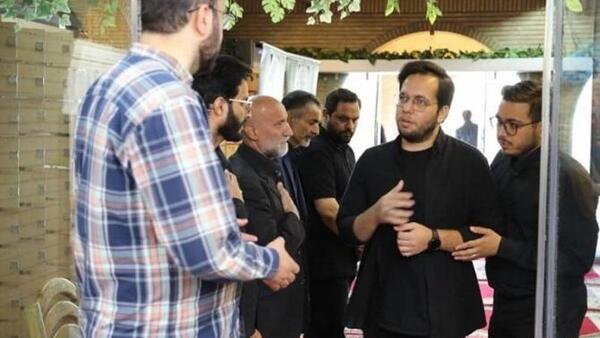 عکس زن و بچه حامد سلطانی