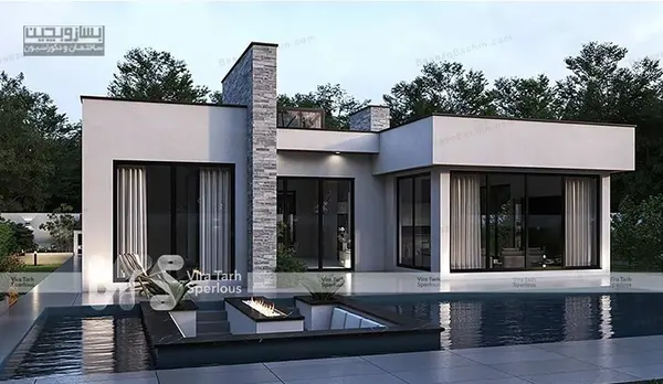 عکس ویلا یک طبقه