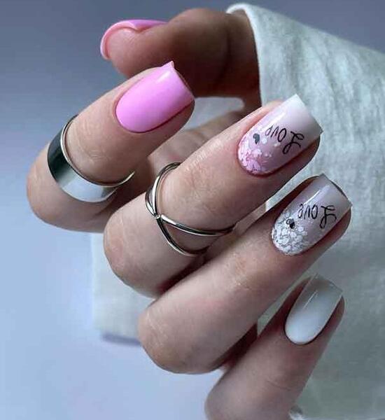 عکس طرح ناخن ژلیش بچه گانه