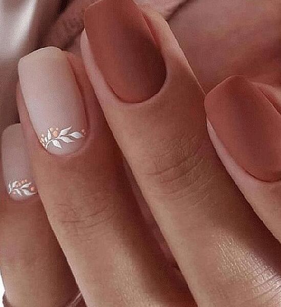 عکس ساده ترین مدل ناخن