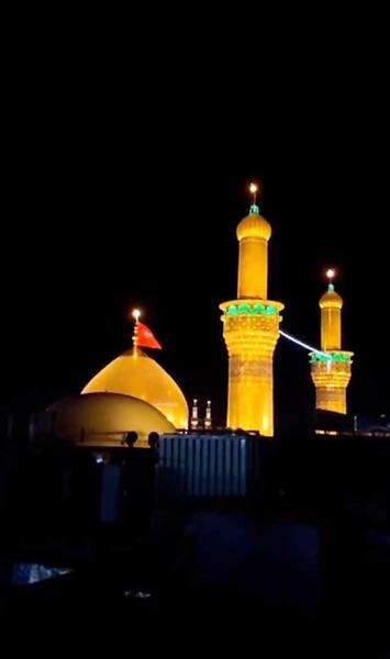 عکس خام حرم امام حسین برای ادیت