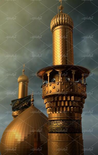 عکس خام حرم امام حسین برای ادیت
