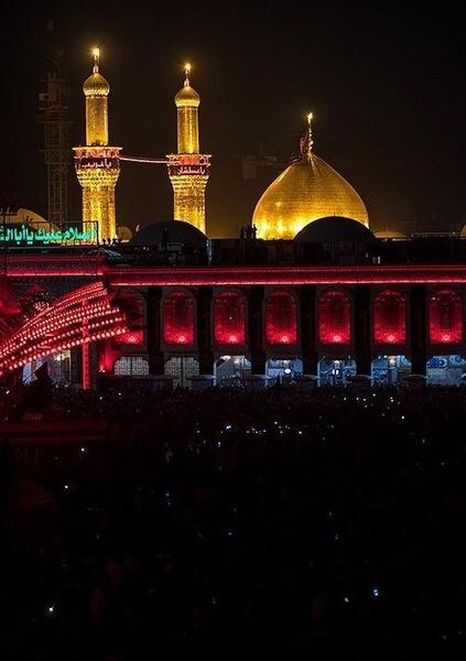 عکس خام حرم امام حسین برای ادیت