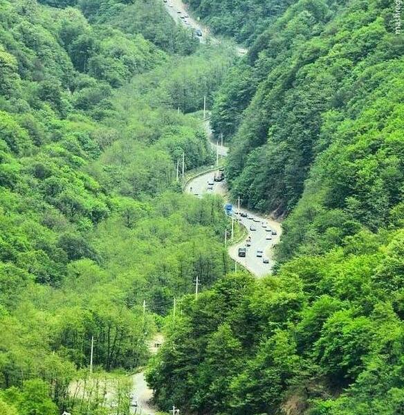 عکس از طبیعت گردنه حیران