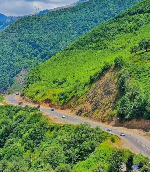 عکس از طبیعت گردنه حیران
