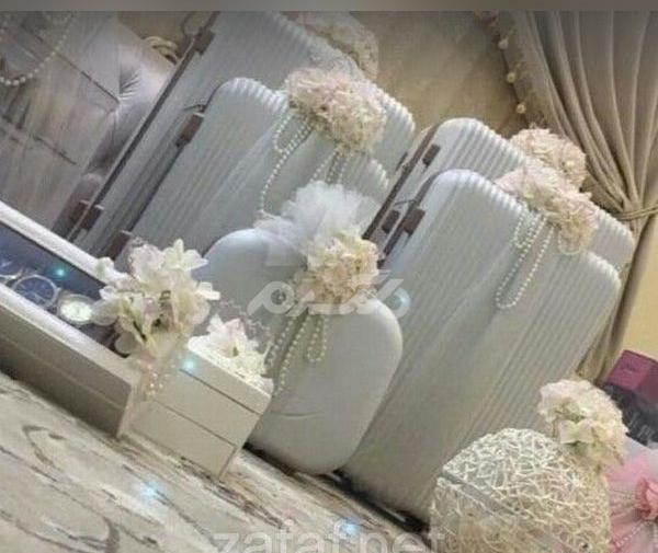 عکس تزیین چمدان عروس