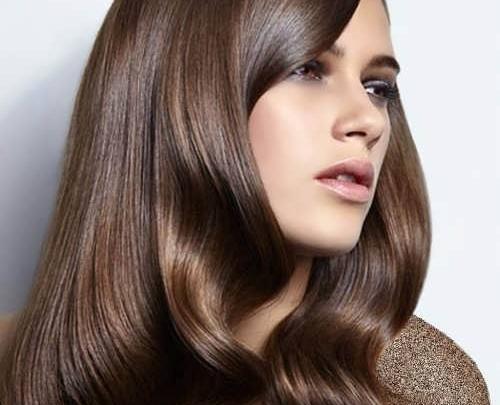عکس رنگ مو نسکافه ای روشن