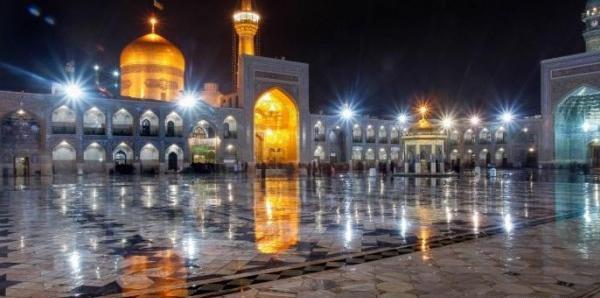 عکس طبقه پایین حرم امام رضا