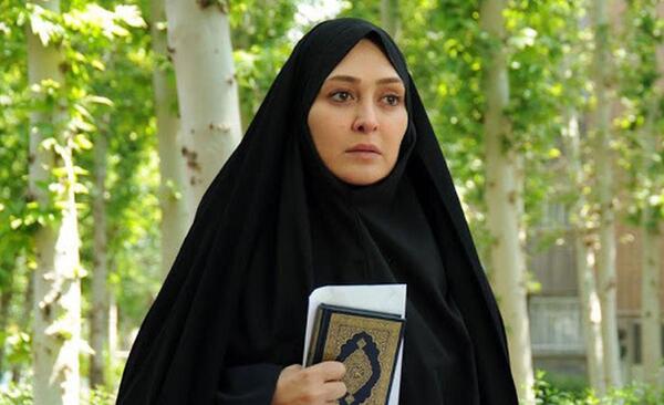 عکس الهام حمیدی با همسر اولش