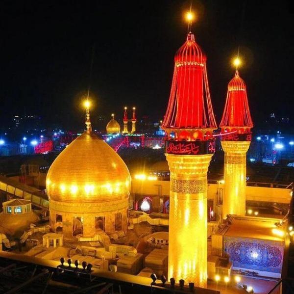 عکس حرم امام حسین استوری