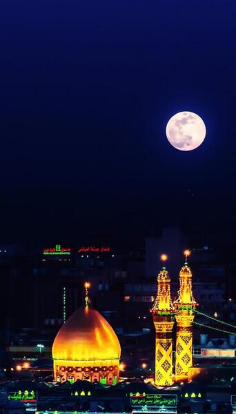 عکس حرم امام حسین استوری