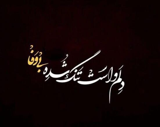عکس نوشته رفتن نشد مردی عشق است که برگردی