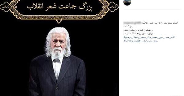 عکس حمید سبزواری