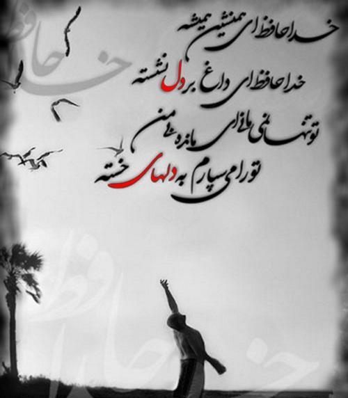 عکس نوشته ی بی تو مهتاب شبی