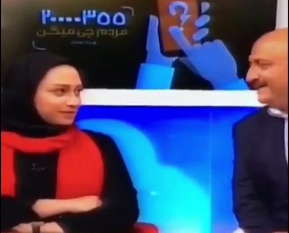 عکس مجری مسابقه محله