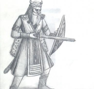 عکس نقاشی ساده هفت خان رستم