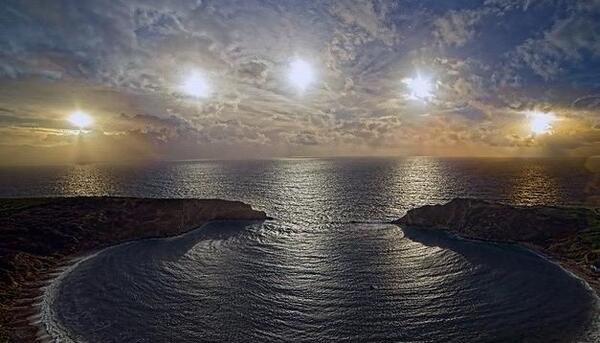 عکس زیباترین طلوع و غروب خورشید